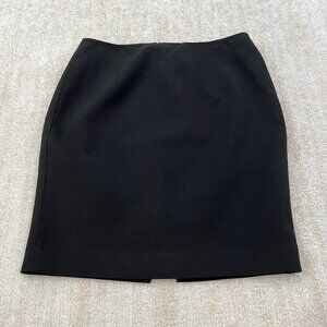 T Tahari Black Pencil Suit Skirt 4 Petite